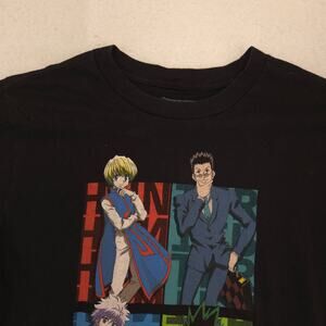 Hunter X Hunter Casual Crew Neck Graphic T-Shirt Adult Mens Size S Black